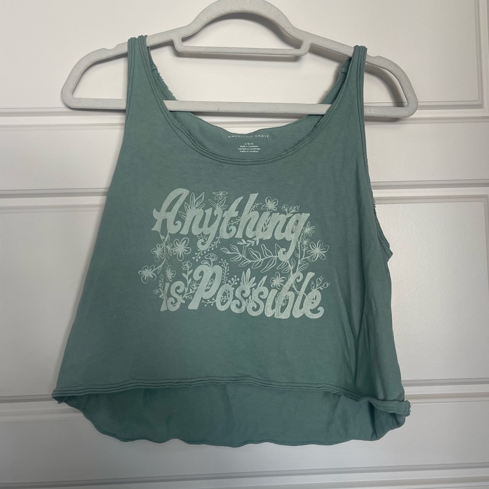 American Eagle Outfitters Graphic Tank Top